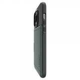Spigen iPhone 14 Pro Skal Slim Armor CS Abyss Green