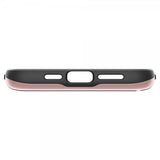 Spigen iPhone 14 Pro Skal Slim Armor CS Rose Gold