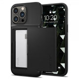 Spigen iPhone 14 Pro Skal Slim Armor CS Svart