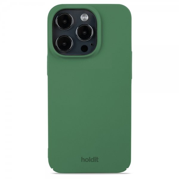 holdit iPhone 14 Pro Skal Slim Case Forest Green