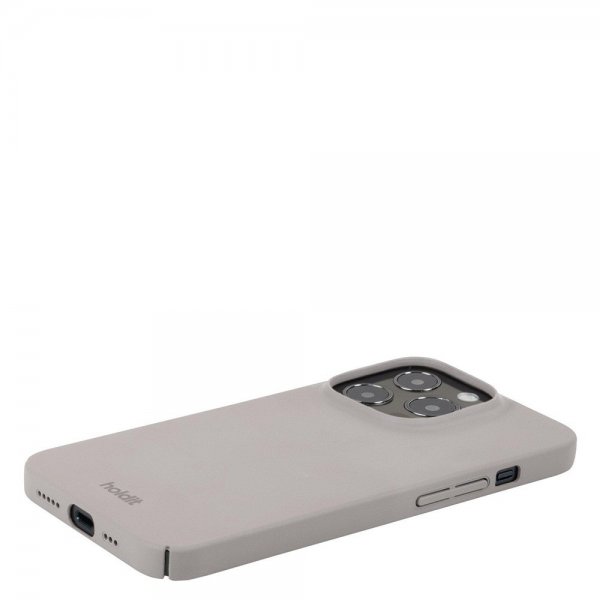 holdit iPhone 14 Pro Skal Slim Case Taupe