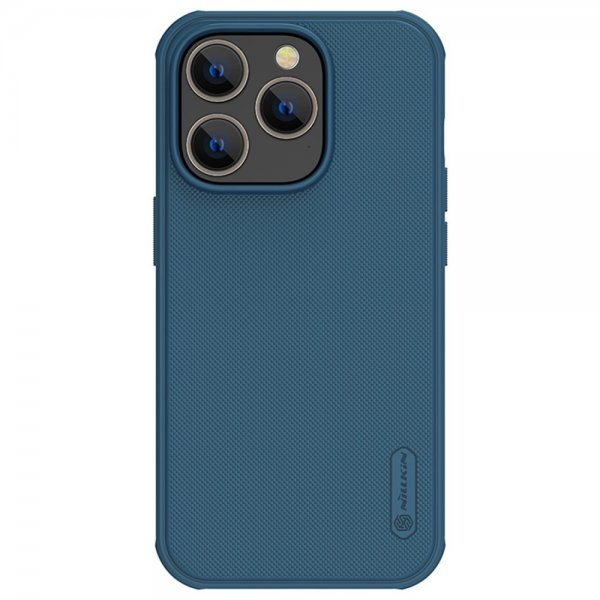 Nillkin iPhone 14 Pro Skal Super Frosted Shield Pro Blå