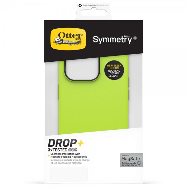 Otterbox iPhone 14 Pro Skal Symmetry Plus Lime All Yours