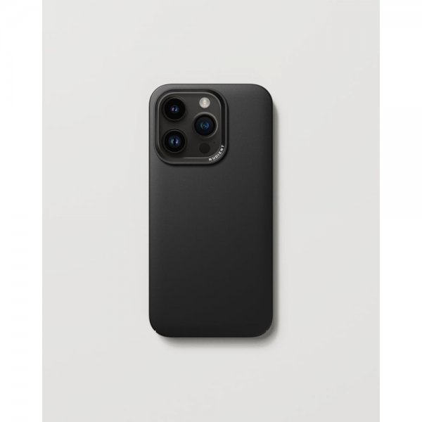 Nudient iPhone 14 Pro Skal Thin Case MagSafe Ink Black