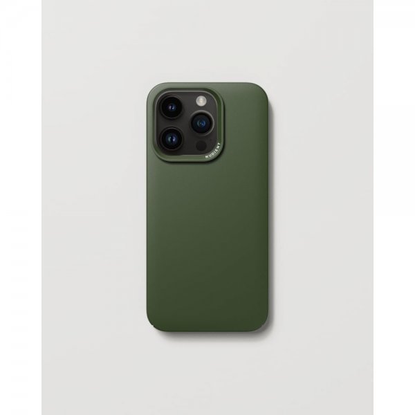 Nudient iPhone 14 Pro Skal Thin Case MagSafe Pine Green