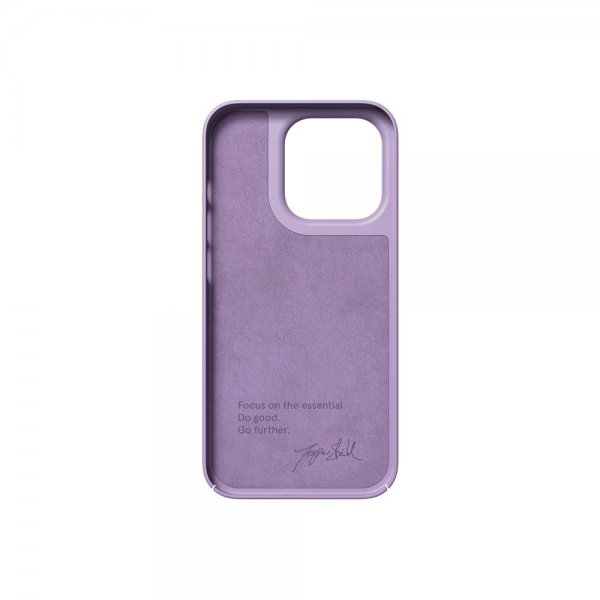 Nudient iPhone 14 Pro Skal Thin Case Pale Violet