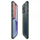 Spigen iPhone 14 Pro Skal Thin Fit Abyss Green