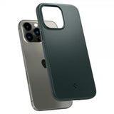 Spigen iPhone 14 Pro Skal Thin Fit Abyss Green