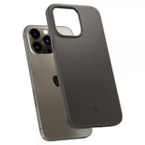Spigen iPhone 14 Pro Skal Thin Fit Gunmetal