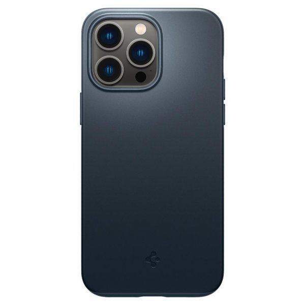Spigen iPhone 14 Pro Skal Thin Fit Metal Slate
