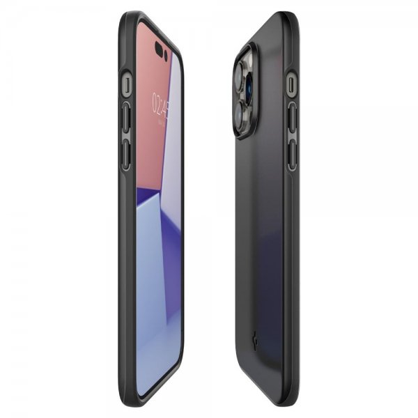 Spigen iPhone 14 Pro Skal Thin Fit Svart