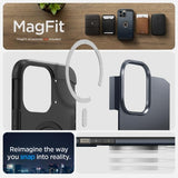 Spigen iPhone 14 Pro Skal Tough Armor MagFit Metal Slate