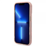 Guess iPhone 14 Pro Skal Translucent MagSafe Rosa