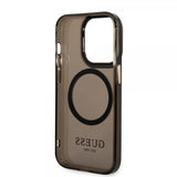 Guess iPhone 14 Pro Skal Translucent MagSafe Svart
