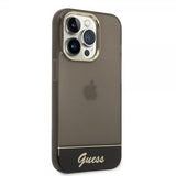 Guess iPhone 14 Pro Skal Translucent Svart