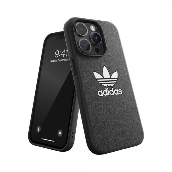 Adidas iPhone 14 Pro Skal Trefoil Snap Case Svart