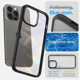 Spigen iPhone 14 Pro Skal Ultra Hybrid Frost Black