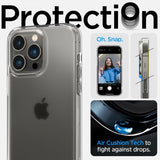 Spigen iPhone 14 Pro Skal Ultra Hybrid Frost Clear