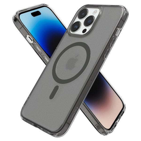 Spigen iPhone 14 Pro Skal Ultra Hybrid MagFit Frost Black