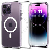 Spigen iPhone 14 Pro Skal Ultra Hybrid MagFit Frost Clear