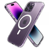 Spigen iPhone 14 Pro Skal Ultra Hybrid MagFit Frost Clear
