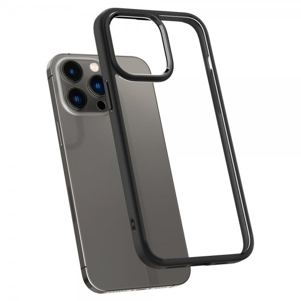 Spigen iPhone 14 Pro Skal Ultra Hybrid Matte Black