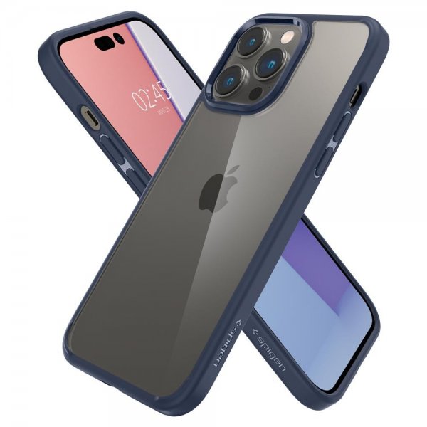 Spigen iPhone 14 Pro Skal Ultra Hybrid Navy Blue