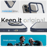 Spigen iPhone 14 Pro Skal Ultra Hybrid Navy Blue