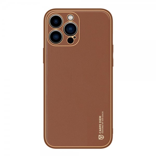 Dux Ducis iPhone 14 Pro Skal YOLO Series Brun