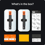 Spigen iPhone 14 Pro Skärmskydd GLAS.tR EZ Fit Privacy 2-pack