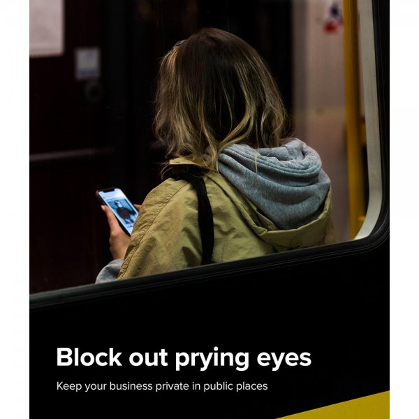Ringke iPhone 14 Pro Skärmskydd Privacy Glass