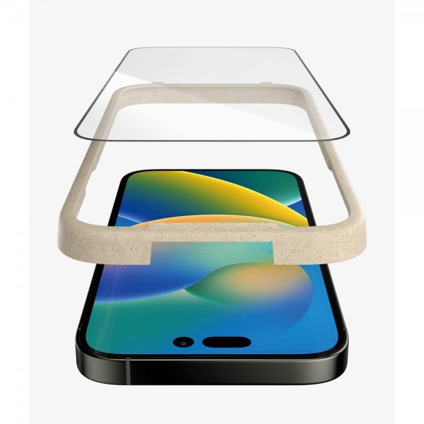 PanzerGlass iPhone 14 Pro Skärmskydd Ultra-Wide Fit EasyAligner