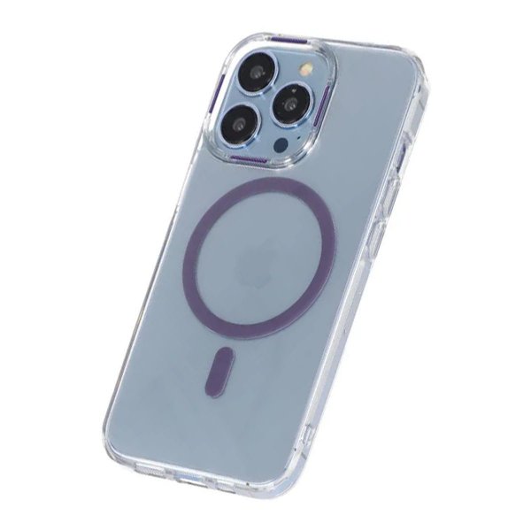 iPhone 14 Pro Skal TPU MagSafe Lila