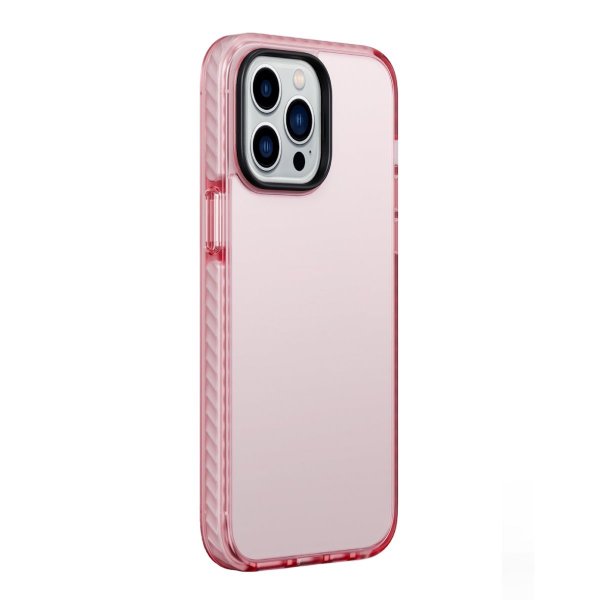 iPhone 14 Pro Skal Stöttålig TPU Rosa