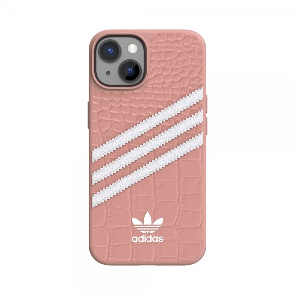 Adidas iPhone 14 Skal 3 Stripes Snap Case Alligator Pink