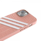 Adidas iPhone 14 Skal 3 Stripes Snap Case Alligator Pink