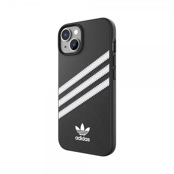 Adidas iPhone 14 Skal 3 Stripes Snap Case Svart Vit