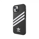 Adidas iPhone 14 Skal 3 Stripes Snap Case Svart Vit