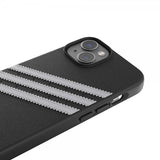 Adidas iPhone 14 Skal 3 Stripes Snap Case Svart Vit