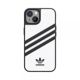 Adidas iPhone 14 Skal 3 Stripes Snap Case Vit Svart