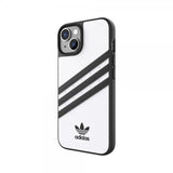 Adidas iPhone 14 Skal 3 Stripes Snap Case Vit Svart