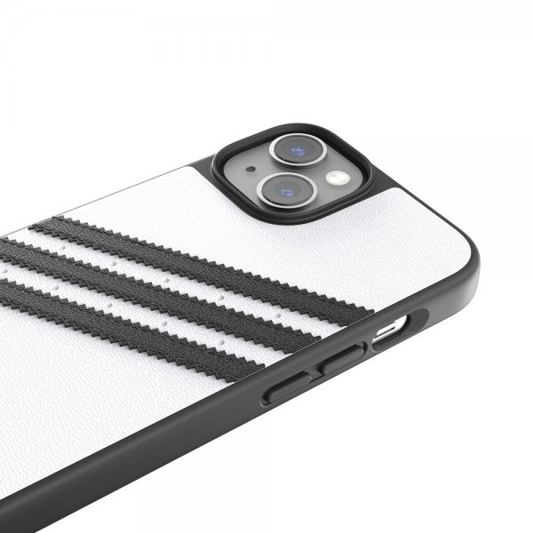 Adidas iPhone 14 Skal 3 Stripes Snap Case Vit Svart