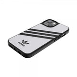 Adidas iPhone 14 Skal 3 Stripes Snap Case Vit Svart