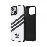 Adidas iPhone 14 Skal 3 Stripes Snap Case Vit Svart