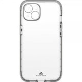Black Rock iPhone 14 Skal 360° Real Glass Case Svart Klar