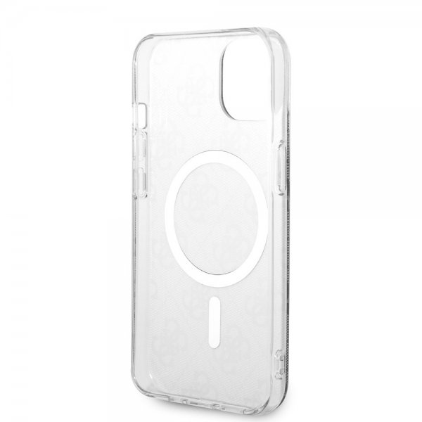 Guess iPhone 14 Skal 4G Pattern MagSafe Svart