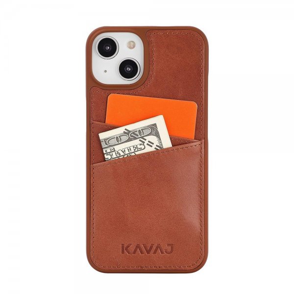 KAVAJ iPhone 14 Skal Chicago Brun