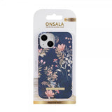 Onsala iPhone 13/iPhone 14 Skal Fashion Edition Dark Flower