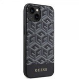 Guess iPhone 14 Skal G Cube MagSafe Svart