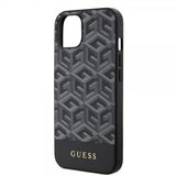 Guess iPhone 14 Skal G Cube MagSafe Svart